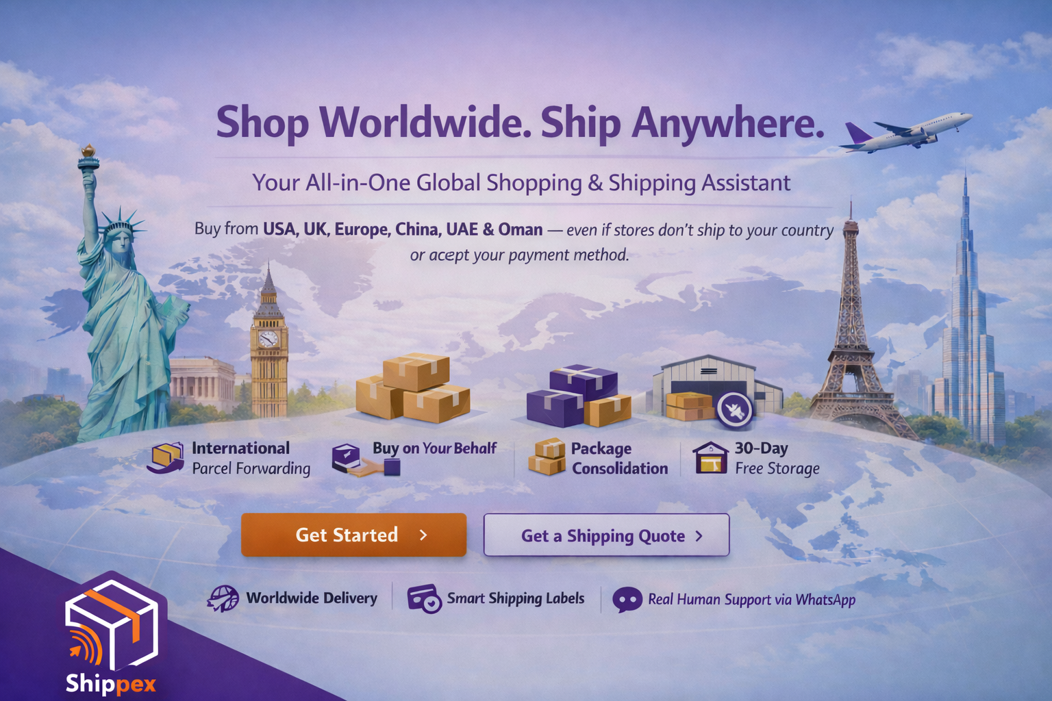 Global Parcel Forwarding & Temporary Warehouse Addresses By shippex.online - Shipping & Logistics Article