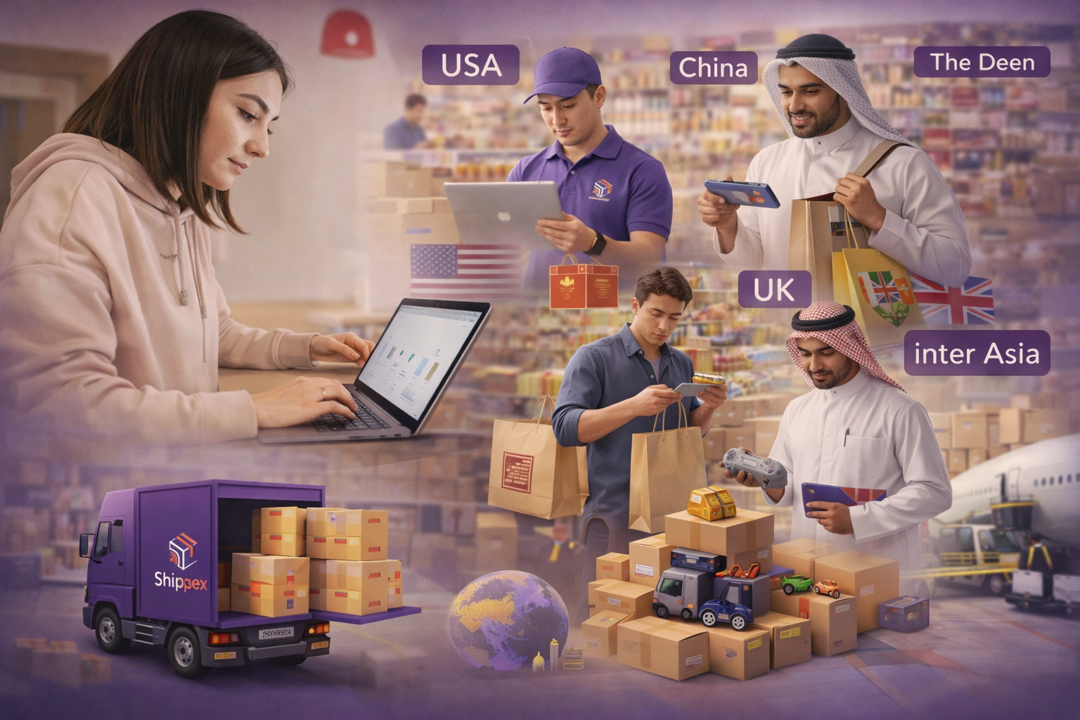 Personal Buy Assistance for Local Markets Worldwide - Shipping & Logistics Article