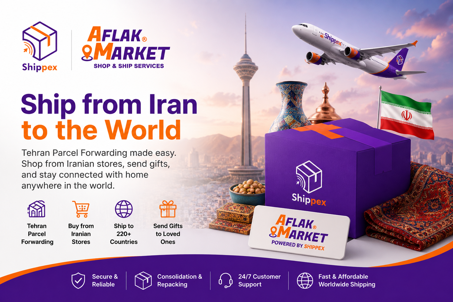     Ship from Iran Worldwide with Shippex | Shippex Blog